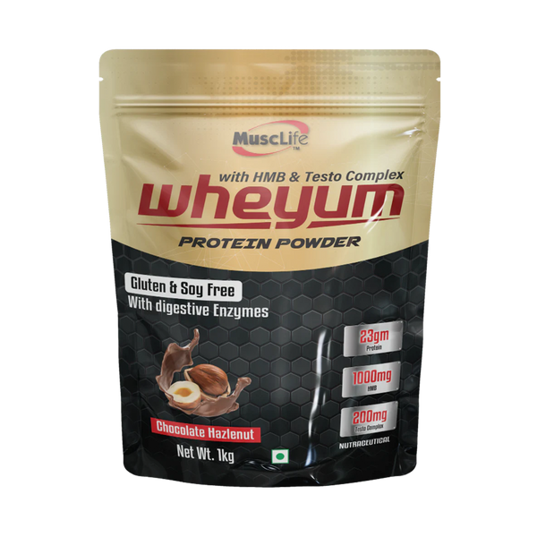 WHEYUM PROTEIN (CHOCO.HAZELNUT)