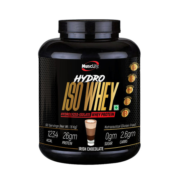 MUSCLIFE HYDRO ISO WHEY IRISH CHOCOLATE