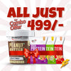 Power Snack Combo- Peanut Butter + High Protein Snacks