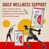 Vitamin B12 and Vitamin D3 capsules supplements