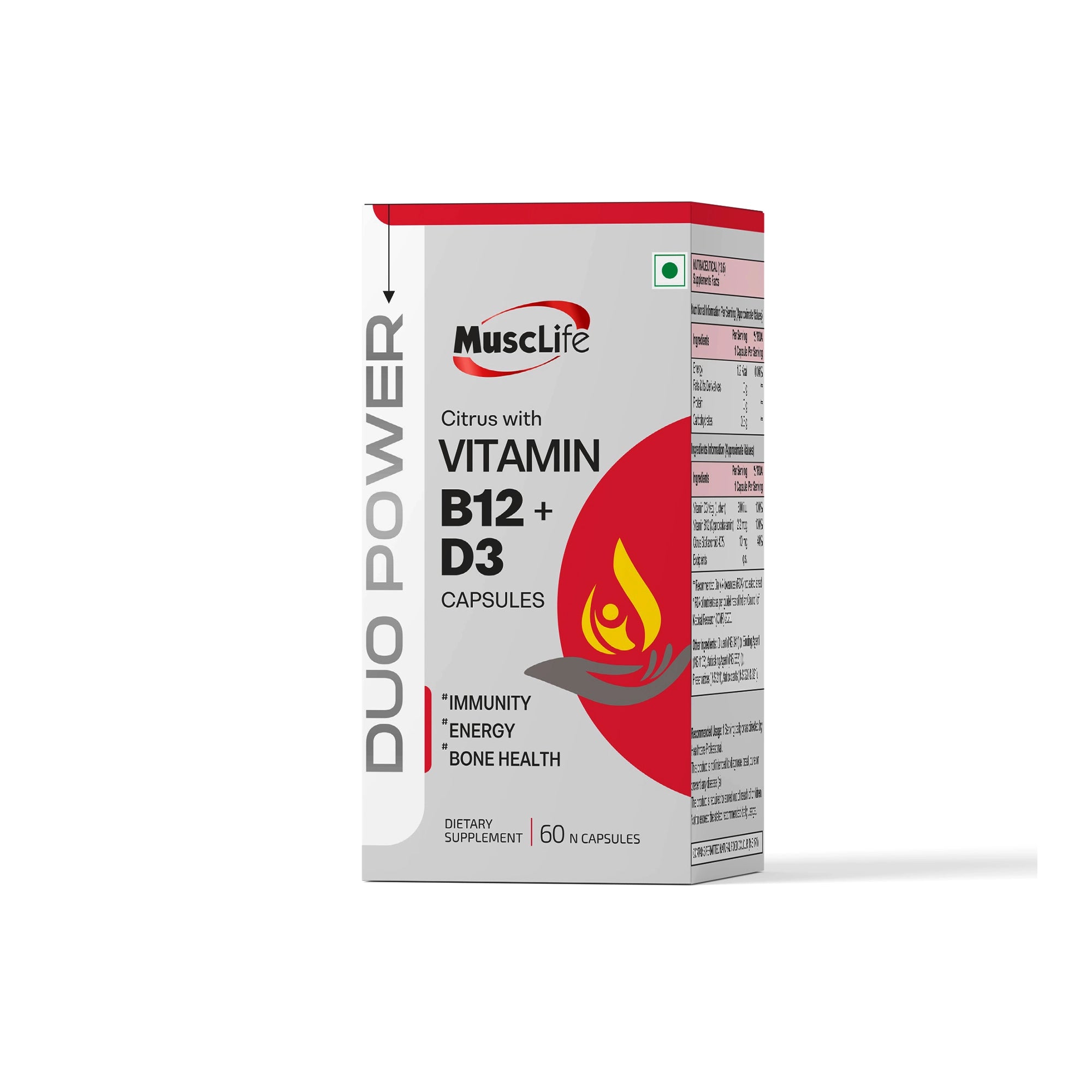 VITAMIN B12 + D3 (A DIETARY SUPPLEMENT)