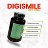 Digismile capsules for gas and bloating relief by Musclife