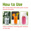 How to use the green super food