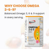 Omega 3-6-9 Capsules Dietary Supplement for Adults & Gym Support