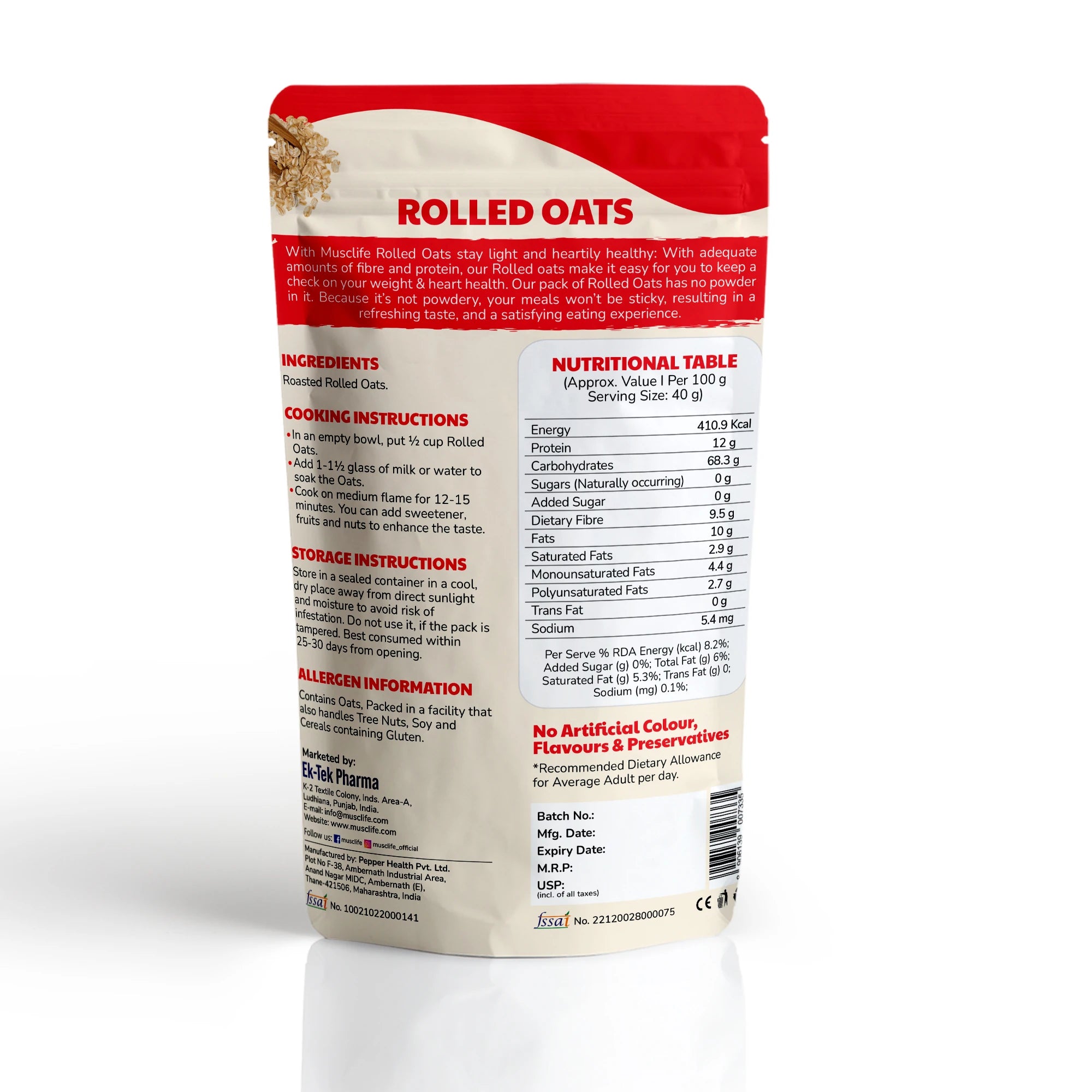 ROLLED OATS