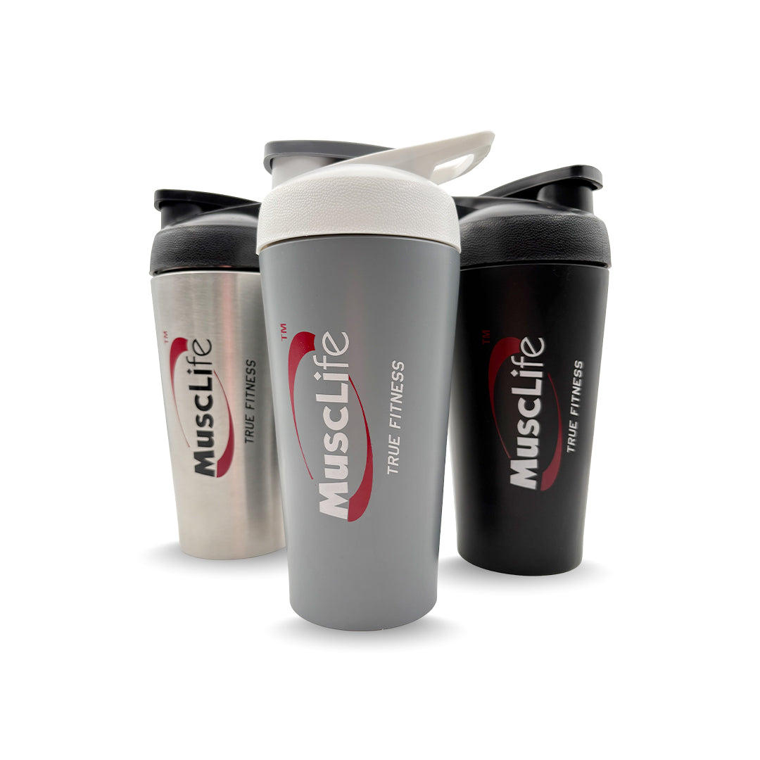 Stainless Steel Shaker in 3 variants