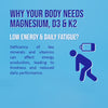 magnesium D3 tablets to boost energy