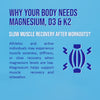 magnesium D3 tablets for post workout recovery