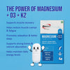 magnesium D3 tablets for better energy