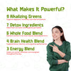 With Natural Herbs Green Food Powder