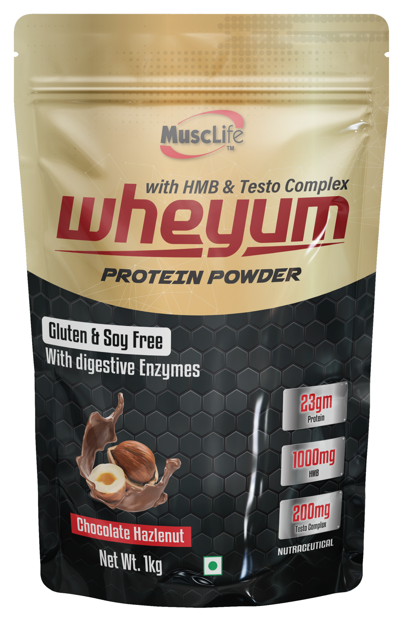 WHEYUM PROTEIN (CHOCO.HAZELNUT)