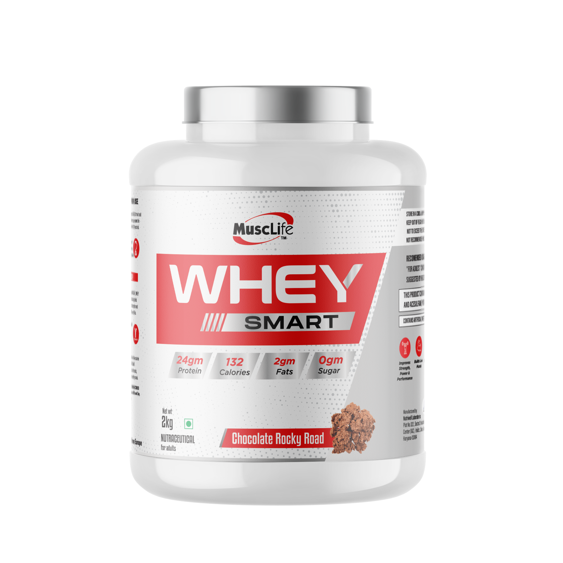 Whey Smart Protein Chocolate Rocky Road